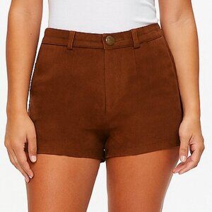 Coastal Cowgirl South Western Rodeo  Boho Soft Brown Button Shorts b20